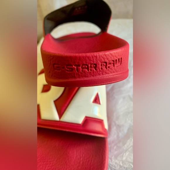 GStar Raw Cart Slide II Slip-On size EU 38 US Men’s 7 Made in Italy Sandals - Picture 8 of 9